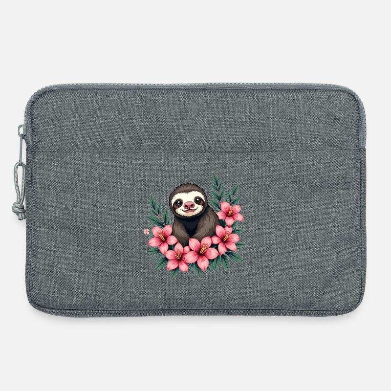 Faultier - Laptoptasche 13" - Grau meliert