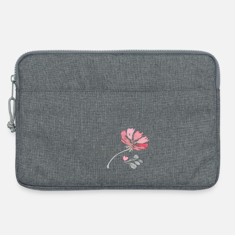 Beste Nichte - Laptoptasche 13" - Grau meliert