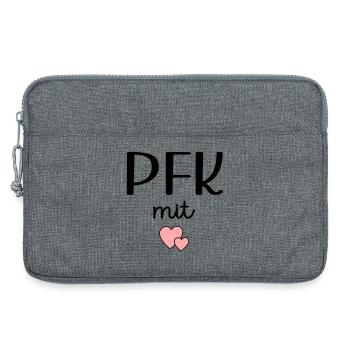 Infirmier - Sacoche pour ordinateur portable 13 pouces - gris chiné - Devant