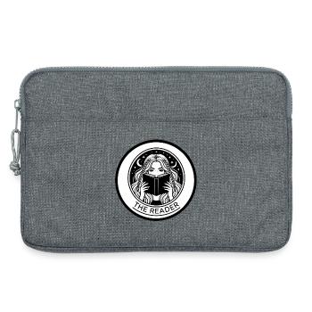 Books - Laptop bag 13" - heather grey - Front