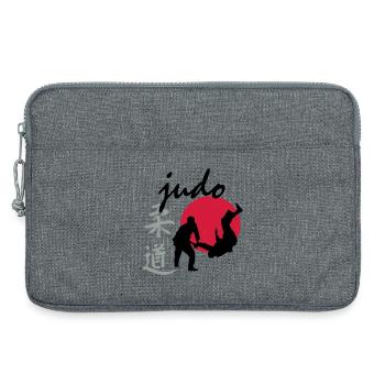 judo - Laptop bag 13" - heather grey - Front