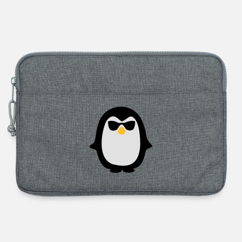 Pinguin - Laptoptasche 13" - Grau meliert