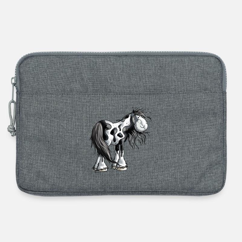 Niedlicher Irish Tinker - Laptoptasche 13" - Grau meliert
