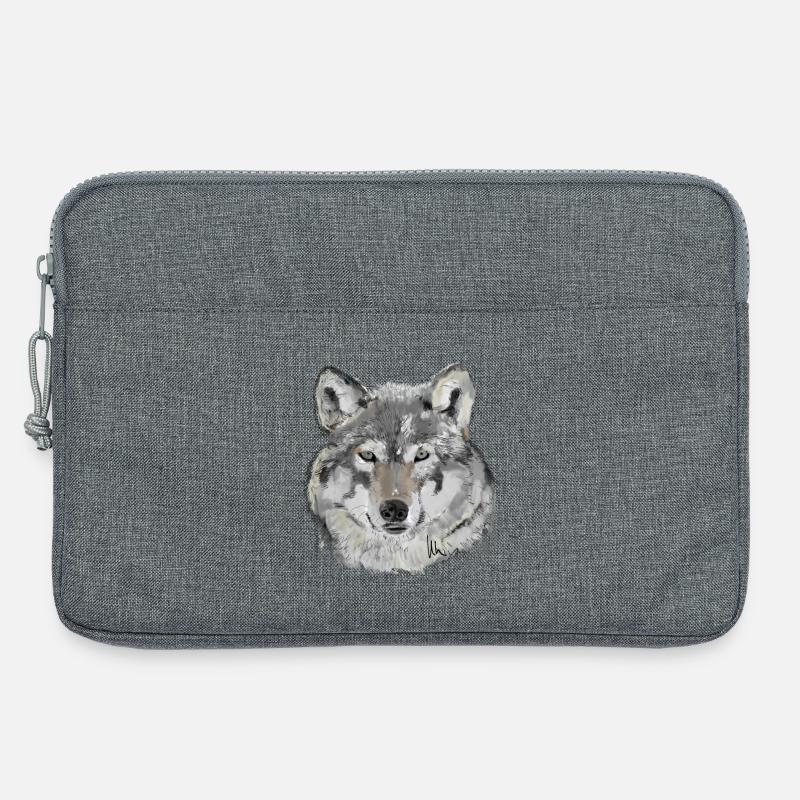 Wolf - Laptop bag 13" - heather grey