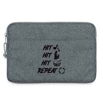 Marschkapelle - Laptoptasche 13" - Grau meliert - Vorne