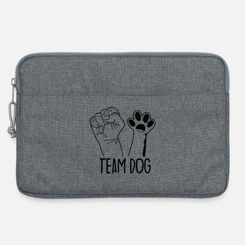 Team Dog - Laptoptasche 13" - Grau meliert