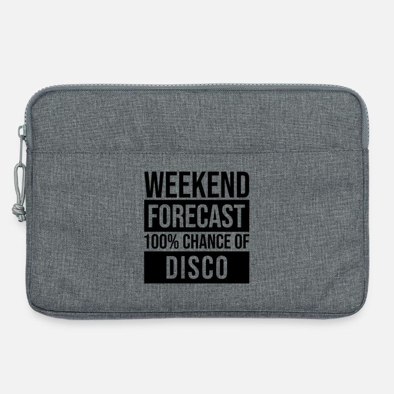 Diskothek - Laptoptasche 13" - Grau meliert