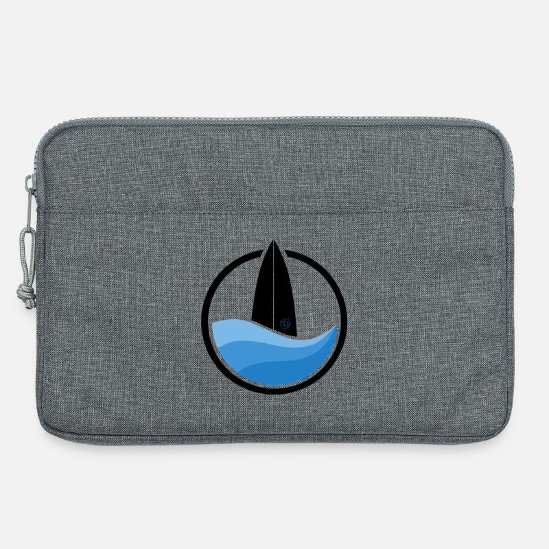 Surfwave I (black) - Laptoptasche 13" - Grau meliert
