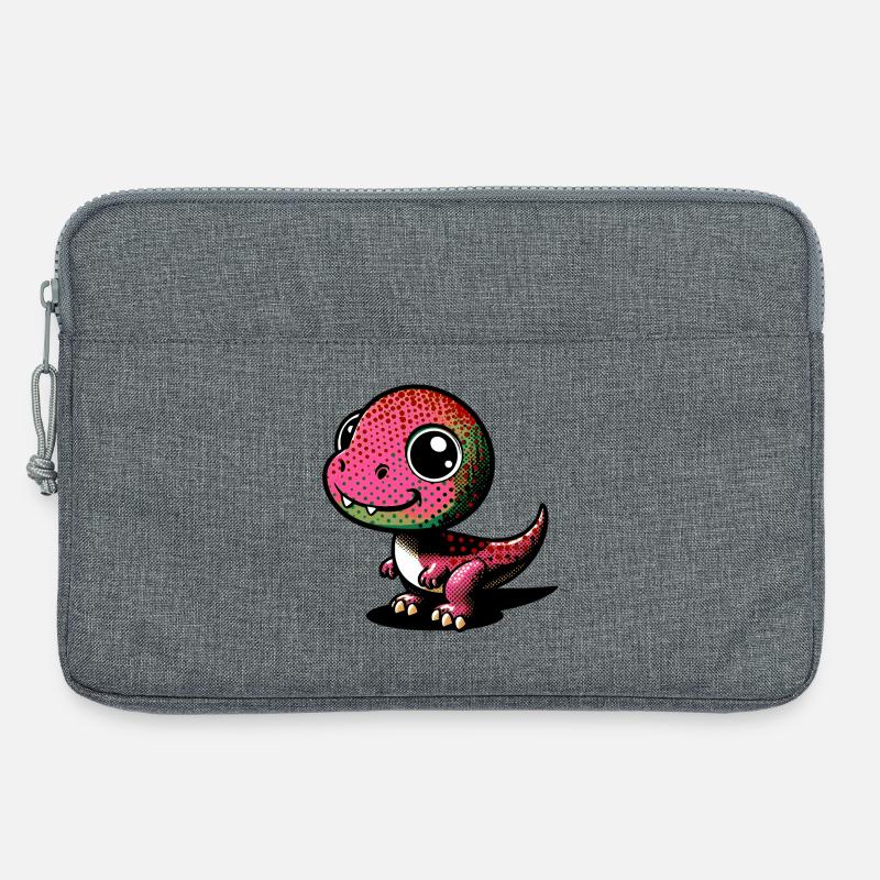 Dinosaurier - Laptoptasche 13" - Grau meliert