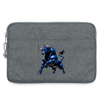Bull - Laptop bag 13" - heather grey - Front