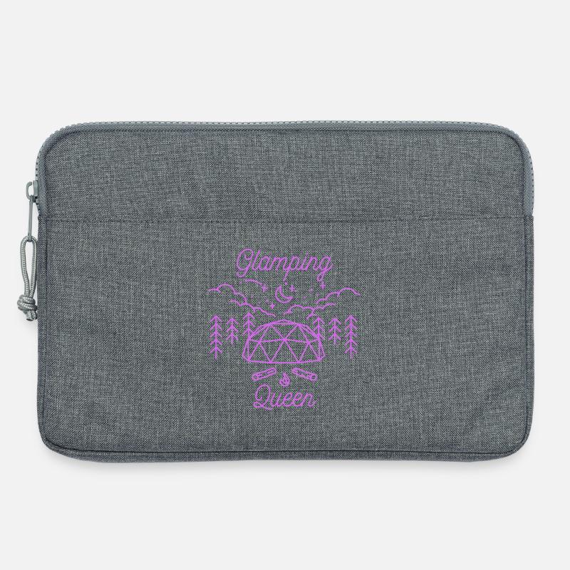 Glamping Queen - Laptoptasche 13" - Grau meliert