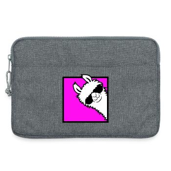 Lama Cool Peeks Around Corner Side Sunglasses Alpaca - Laptop bag 13" - heather grey - Front