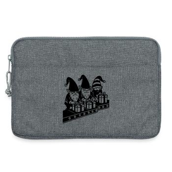 Usine de cadeaux à la chaîne de montage de poids - Sacoche pour ordinateur portable 13 pouces - gris chiné - Devant