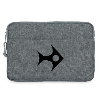Grafish - Laptop bag 13" - heather grey - Front