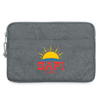 Safi Marocco Lever - Sacoche pour ordinateur portable 13 pouces - gris chiné - Devant
