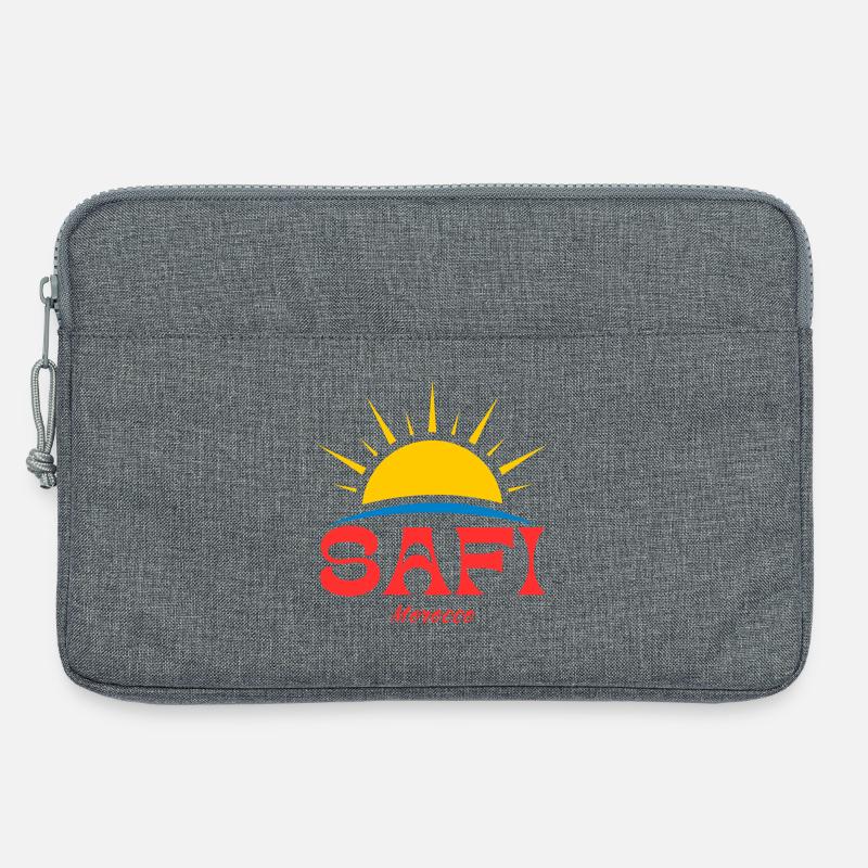 Safi Morocco Sunrise - Laptop bag 13" - heather grey