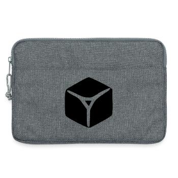 Eiswürfel Eis Geschenk  - Sacoche pour ordinateur portable 13 pouces - gris chiné - Devant
