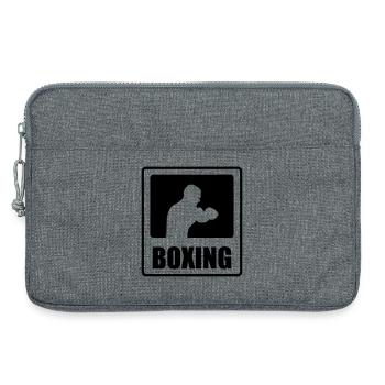 Boxing - Sacoche pour ordinateur portable 13 pouces - gris chiné - Devant