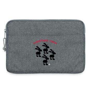 Noël - Sacoche pour ordinateur portable 13 pouces - gris chiné - Devant