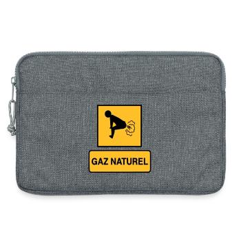 Natural gas - Laptop bag 13" - heather grey - Front