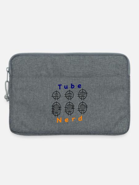 Vacuum Tube Nerd - Laptoptasche 13" - Grau meliert