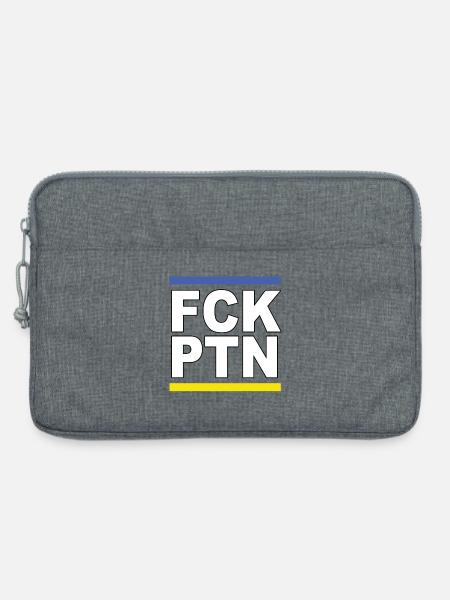 FCK PTN - Laptoptasche 13" - Grau meliert