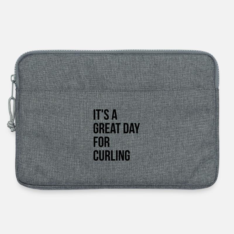 Curling - Laptoptasche 13" - Grau meliert