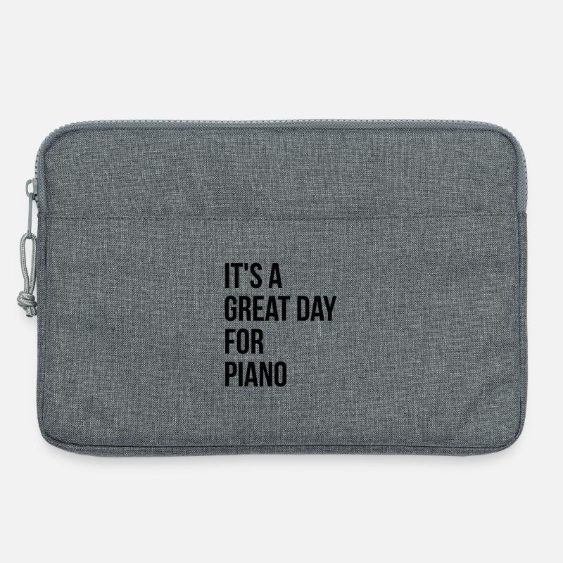 Klavier - Laptoptasche 13" - Grau meliert
