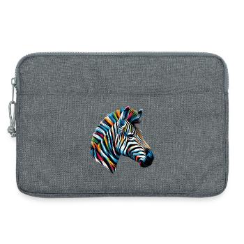 Zebra - Laptoptasche 13" - Grau meliert - Vorne