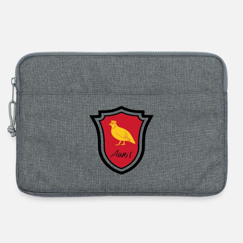 Aunis - Laptoptasche 13" - Grau meliert