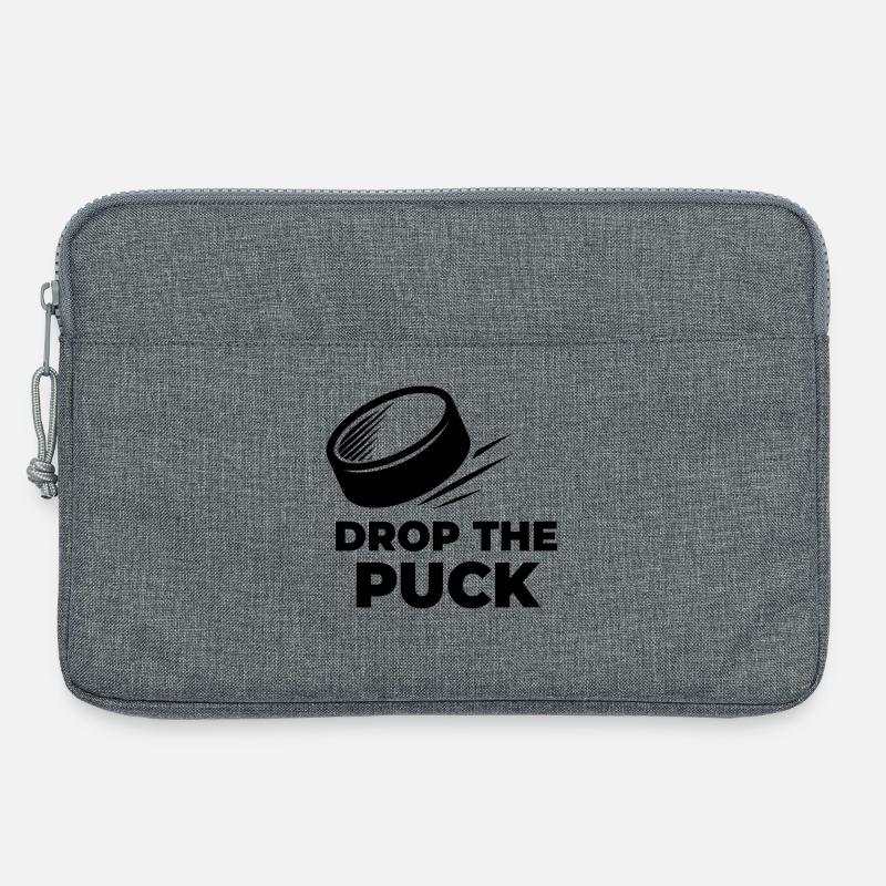 DROP_THE_PUCK - Laptoptasche 13" - Grau meliert