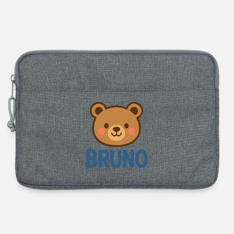 Bruno - Laptoptasche 13" - Grau meliert