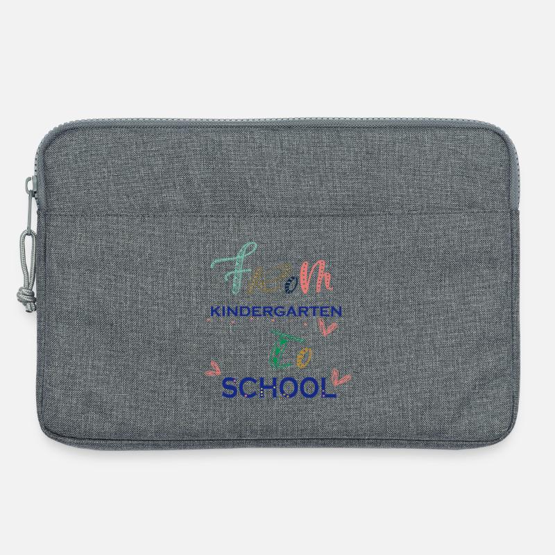Kindergarten  - Laptoptasche 13" - Grau meliert