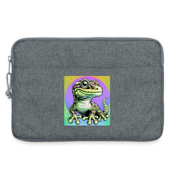 Gecko - Laptoptasche 13" - Grau meliert - Vorne