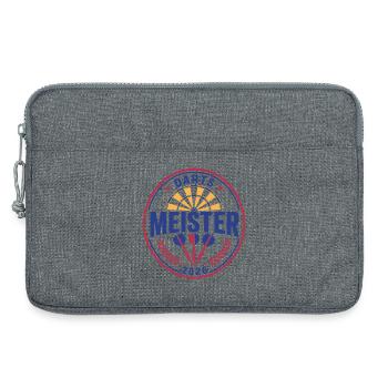 Darts Champion 2026, Winner Shirt, Hoodie, Cap, Bag - Laptop bag 13" - heather grey - Front