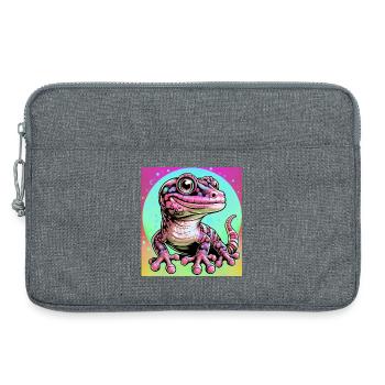 Gecko - Laptoptasche 13" - Grau meliert - Vorne