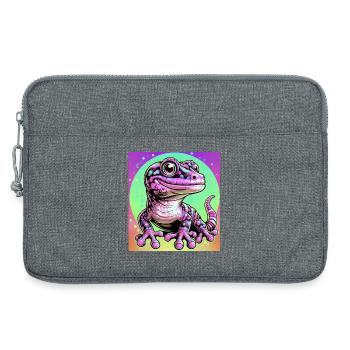 Gecko - Laptoptasche 13" - Grau meliert - Vorne