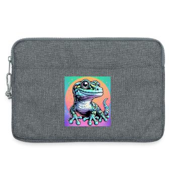 Gecko - Laptoptasche 13" - Grau meliert - Vorne