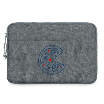 Pizza-Dad-Shirt, lustiges neues Dad-Pizza-Geschenk - Laptoptasche 13" - Grau meliert - Vorne