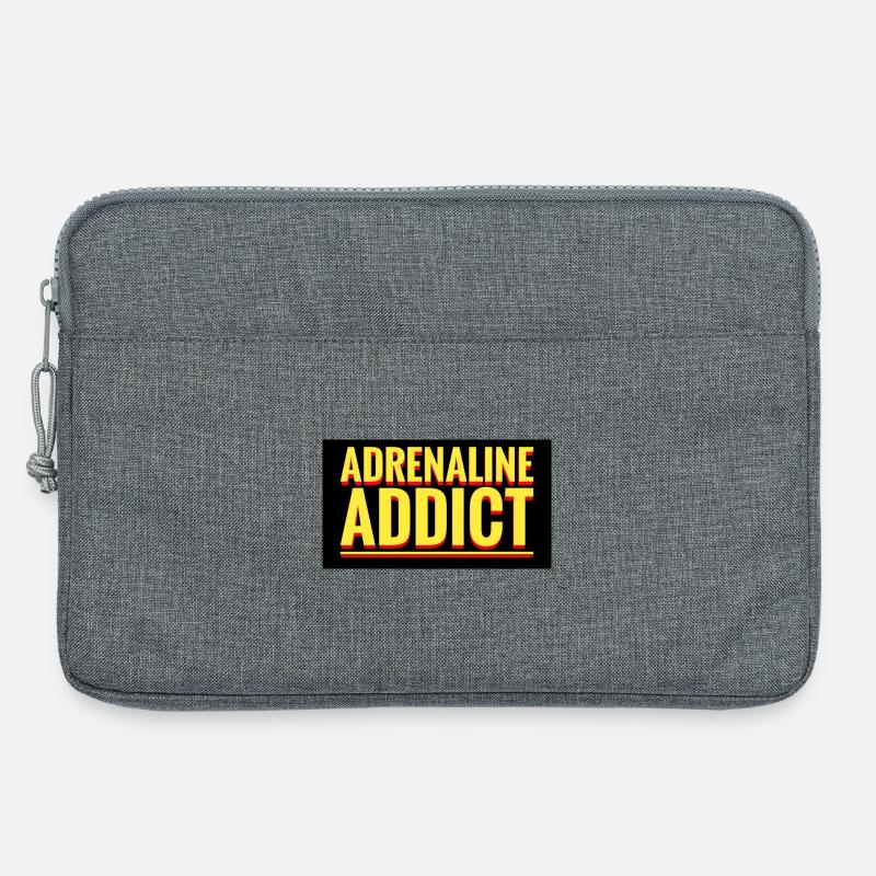 Ankündigung von Adrenaline Addict - Laptoptasche 13" - Grau meliert