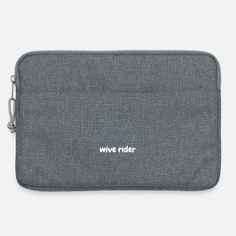 Wave Rider - Laptop bag 13" - heather grey