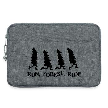 Forêt Run Run - Sacoche pour ordinateur portable 13 pouces - gris chiné - Devant