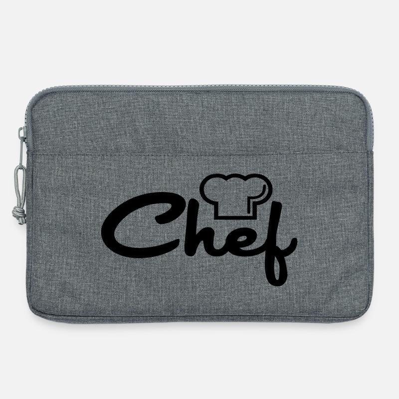 Chef de cuisine - Laptop bag 13" - heather grey