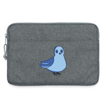 Taube - Laptoptasche 13" - Grau meliert - Vorne