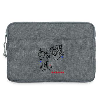 the best Mom, Muttertag - Laptoptasche 13" - Grau meliert - Vorne