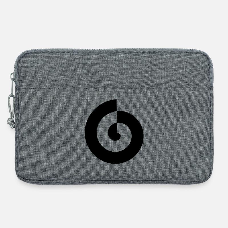 Spirale - Laptoptasche 13" - Grau meliert