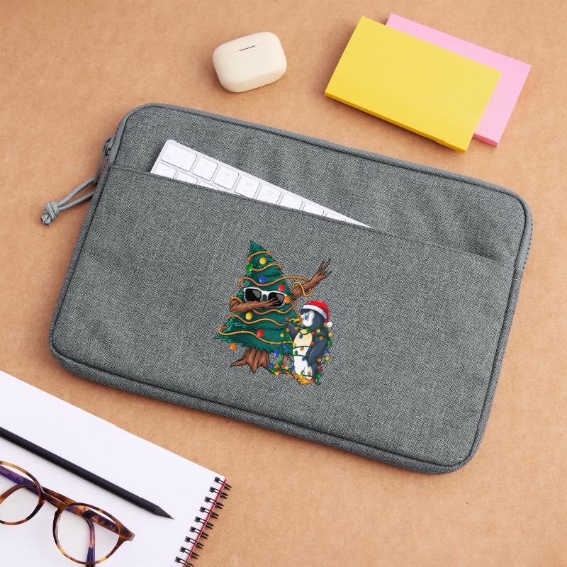 Arbre de Noël Dapping - Pull de Noël Dapping Sacoche pour ordinateur portable 13 pouces