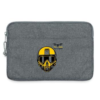 Drohnenpilot 3 - Laptoptasche 13" - Grau meliert - Vorne