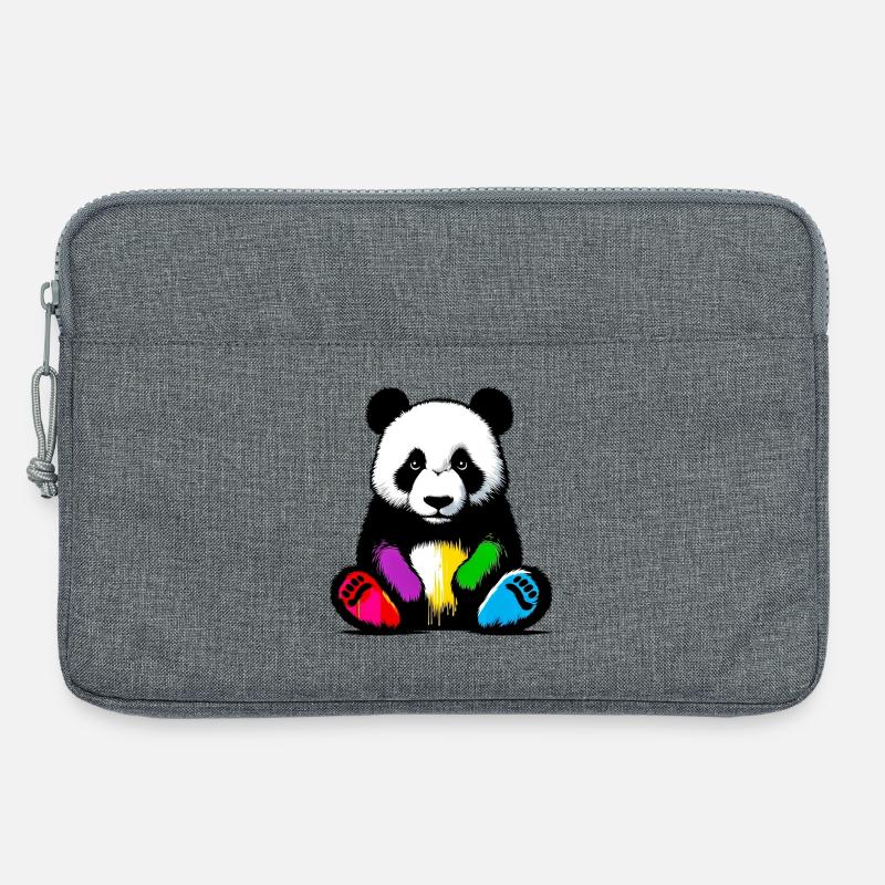 Panda - Laptoptasche 13" - Grau meliert