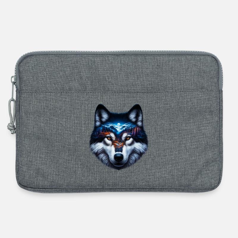 Wolf - Laptop bag 13" - heather grey